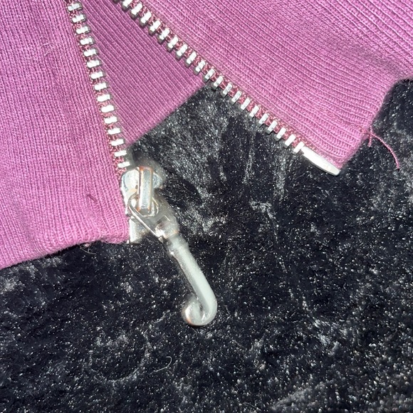 COPY - Y2K juicy couture velvet purple zip up - Picture 9 of 9